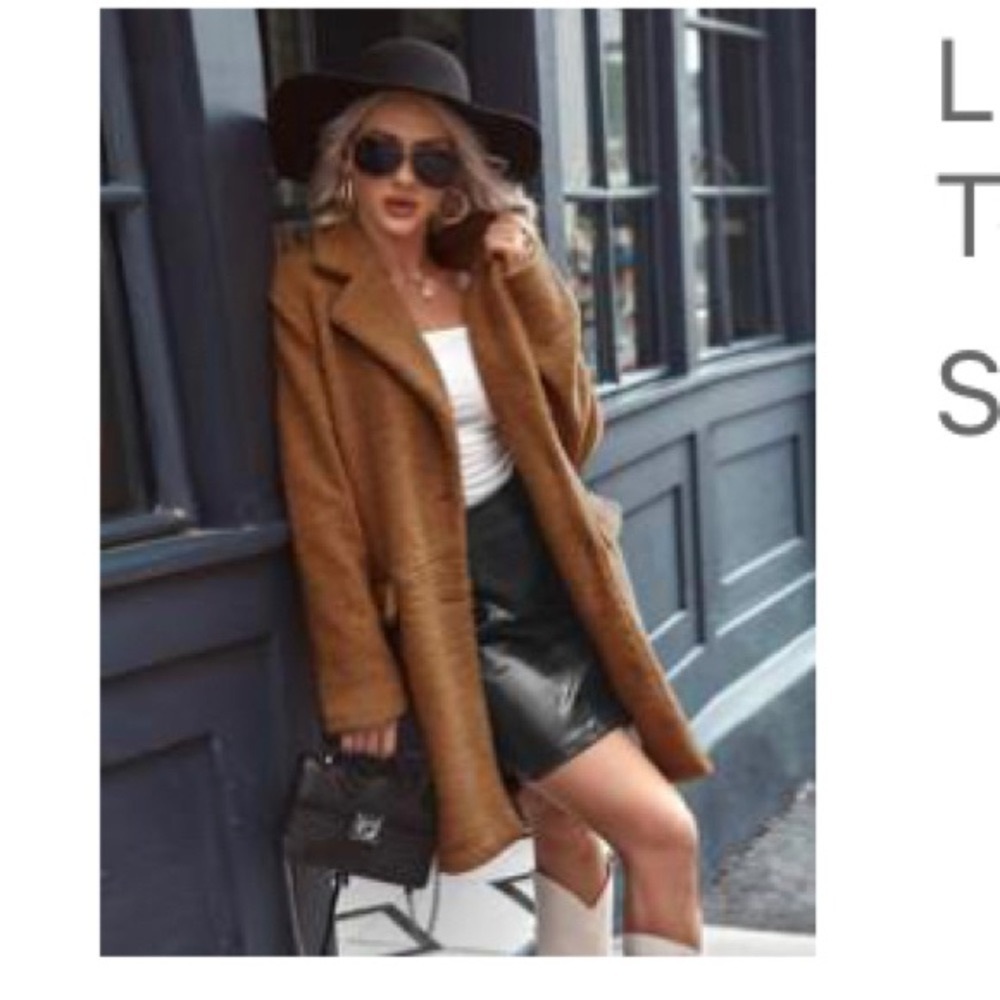 Shein teddy coat